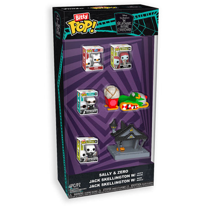 disney nightmare before christmas bitty pop starter figure set