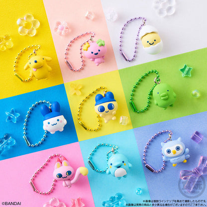 Chaveiros sortidos Shokugan Tamagotchi em caixas surpresa