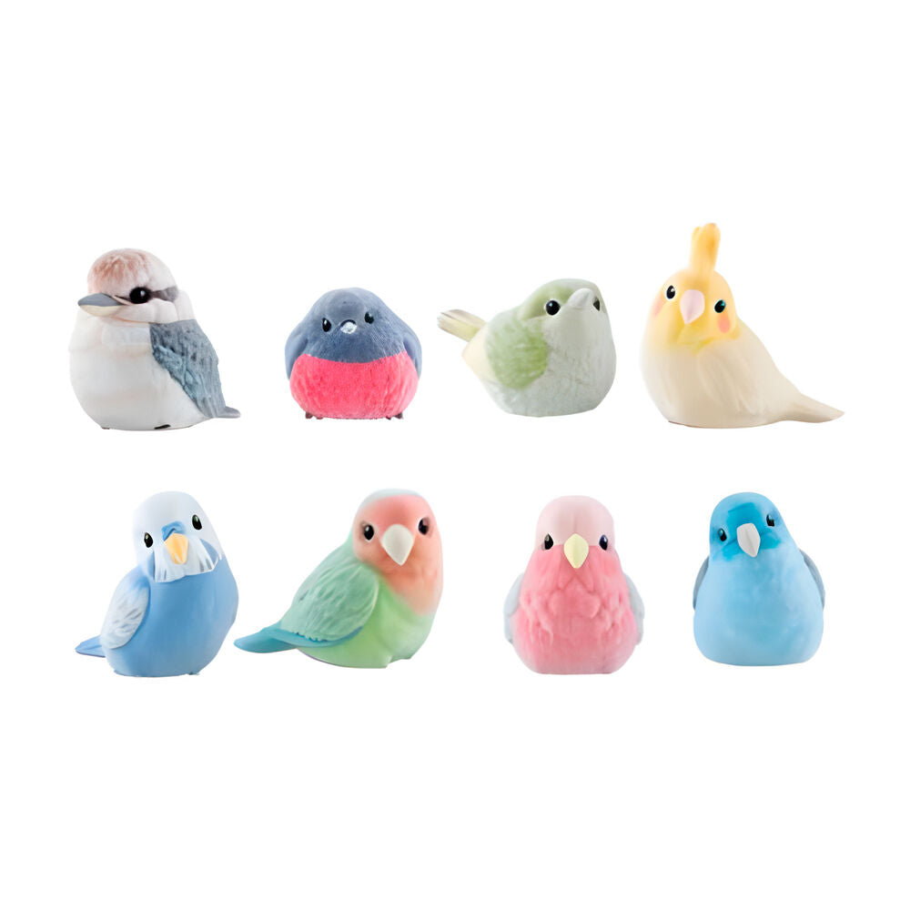 birds mofu mofu tenori friends figure 4cm assorted