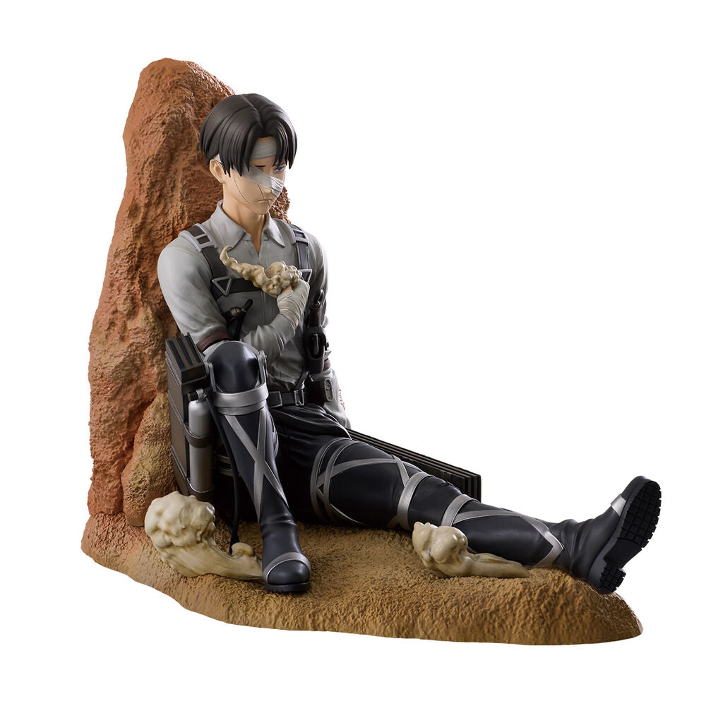 Figurine Ichibansho Levi Bataille du Ciel et de la Terre Mega Impact L'Attaque des Titans 11 cm