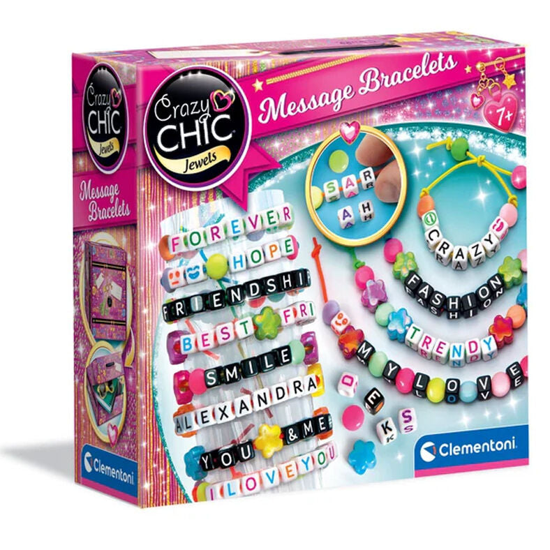 crazy chic message bracelet creation set