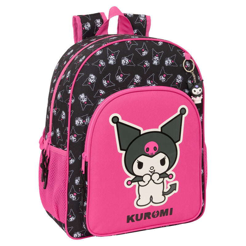 kuromi hello kitty backpack adaptable 42cm