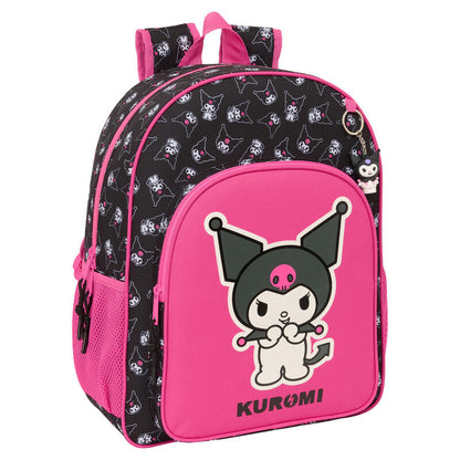 kuromi hello kitty backpack adaptable 42cm