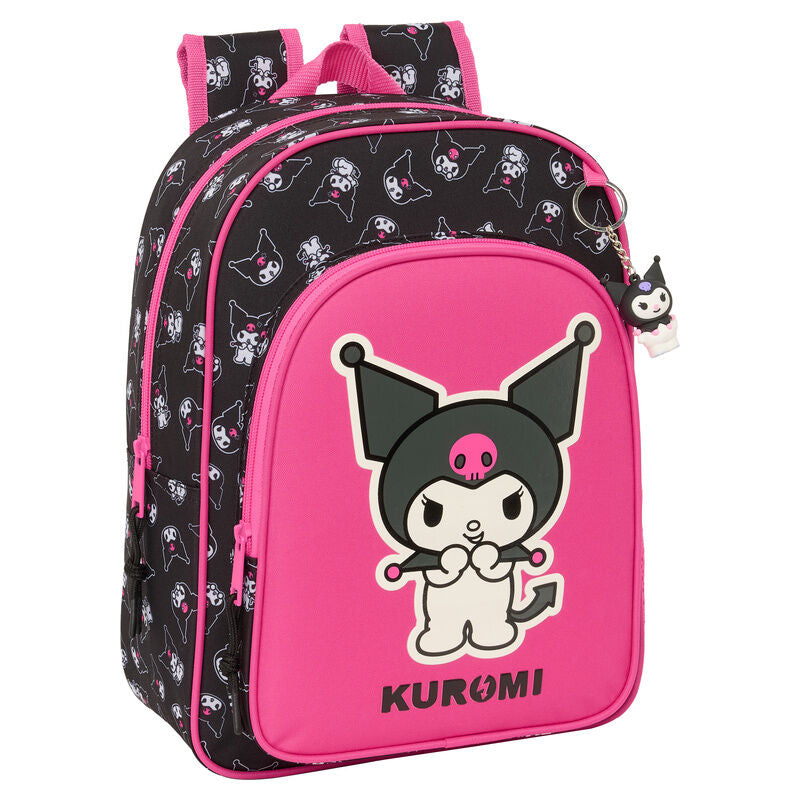 kuromi hello kitty backpack adaptable 34cm