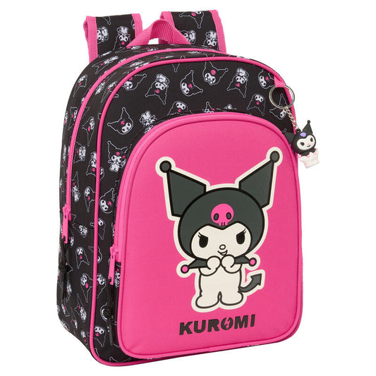kuromi hello kitty backpack adaptable 34cm