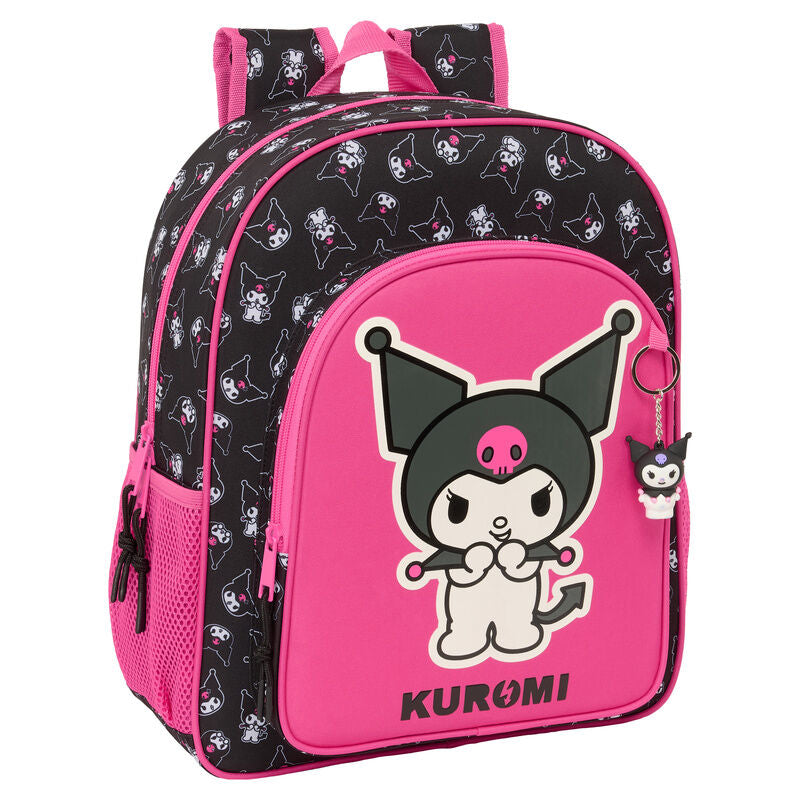 kuromi hello kitty backpack adaptable 38cm