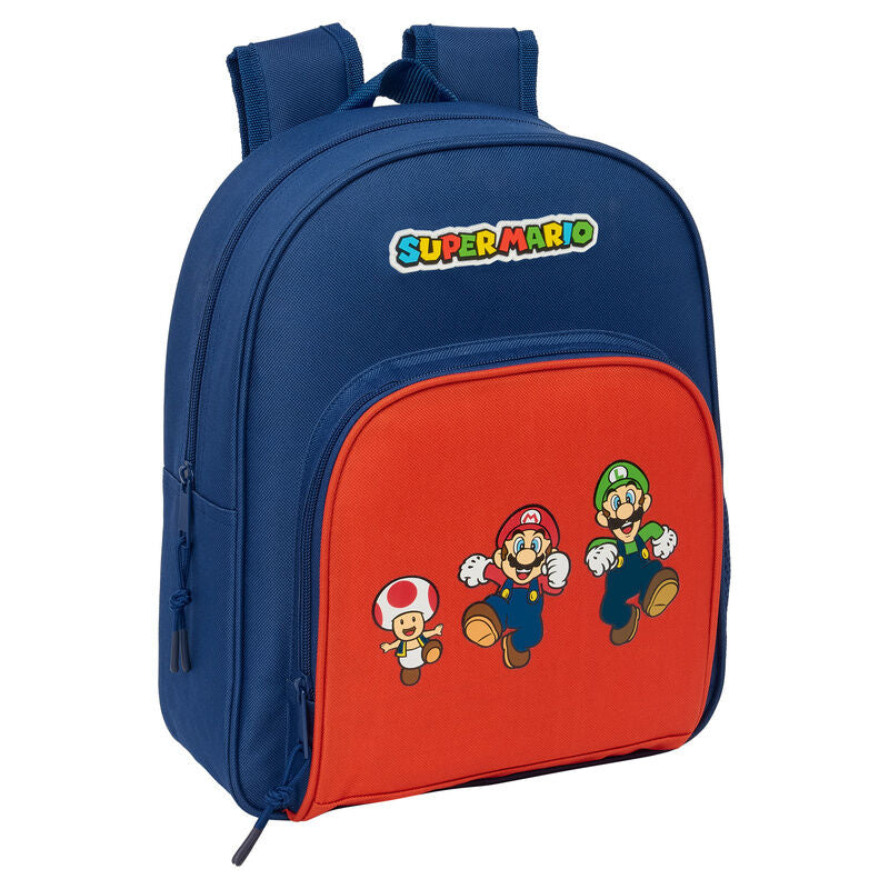mamma mia super mario bros backpack 34cm adaptable
