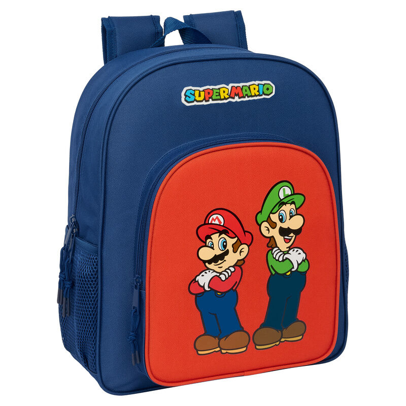 mamma mia super mario bros backpack 38cm adaptable