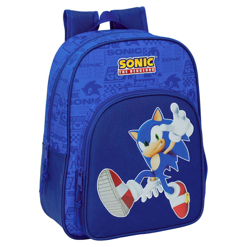 sonic the hedgehog backpack 34cm adaptable