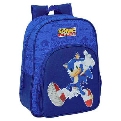 sonic the hedgehog backpack 34cm adaptable