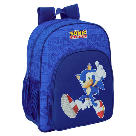 sonic the hedgehog backpack 38cm adaptable