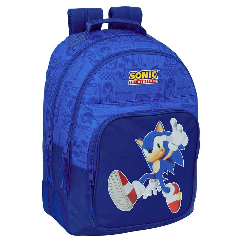Sonic the Hedgehog backpack 42cm adaptable