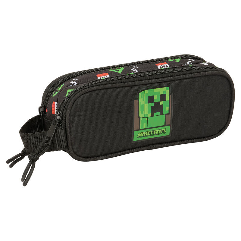 Estojo duplo para lápis do Minecraft
