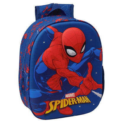 marvel spiderman 3d led backpack 33cm