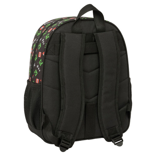 Mochila Minecraft 38cm adaptável