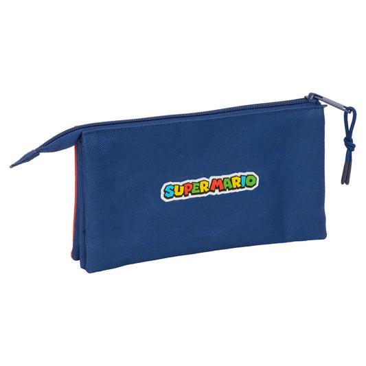 Mamma Mia Super Mario Bros triple pencil case