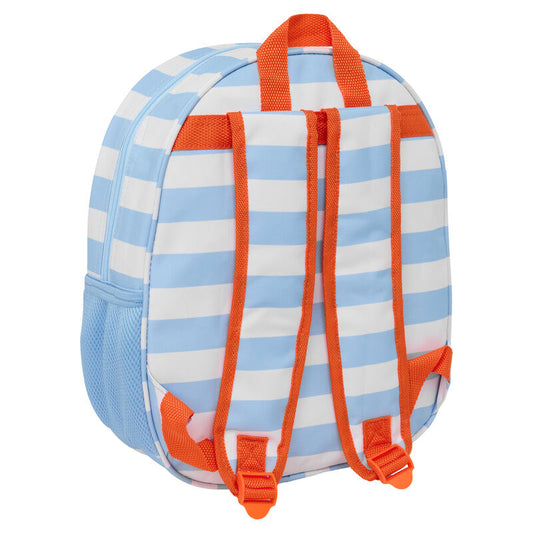 Mochila LED 3D Bluey de 33 cm