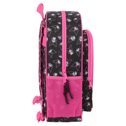 Sac à dos Kuromi Hello Kitty adaptable 38 cm
