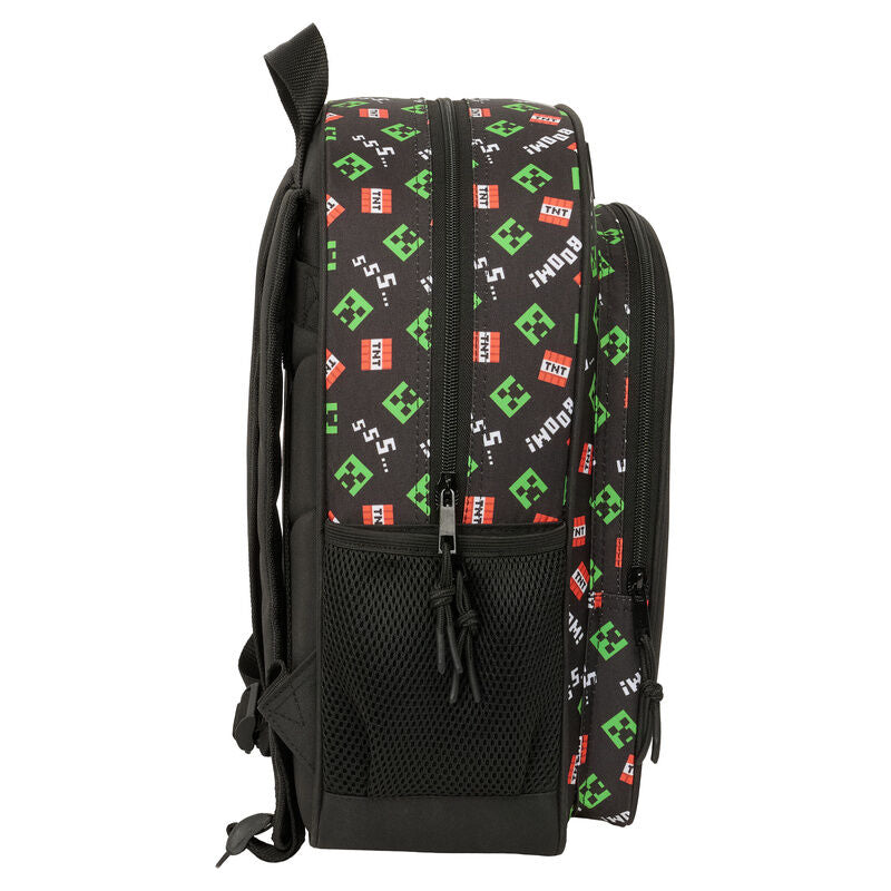 Mochila Minecraft 38cm adaptável
