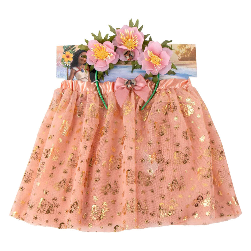 vaiana moana disney headband  tutu set
