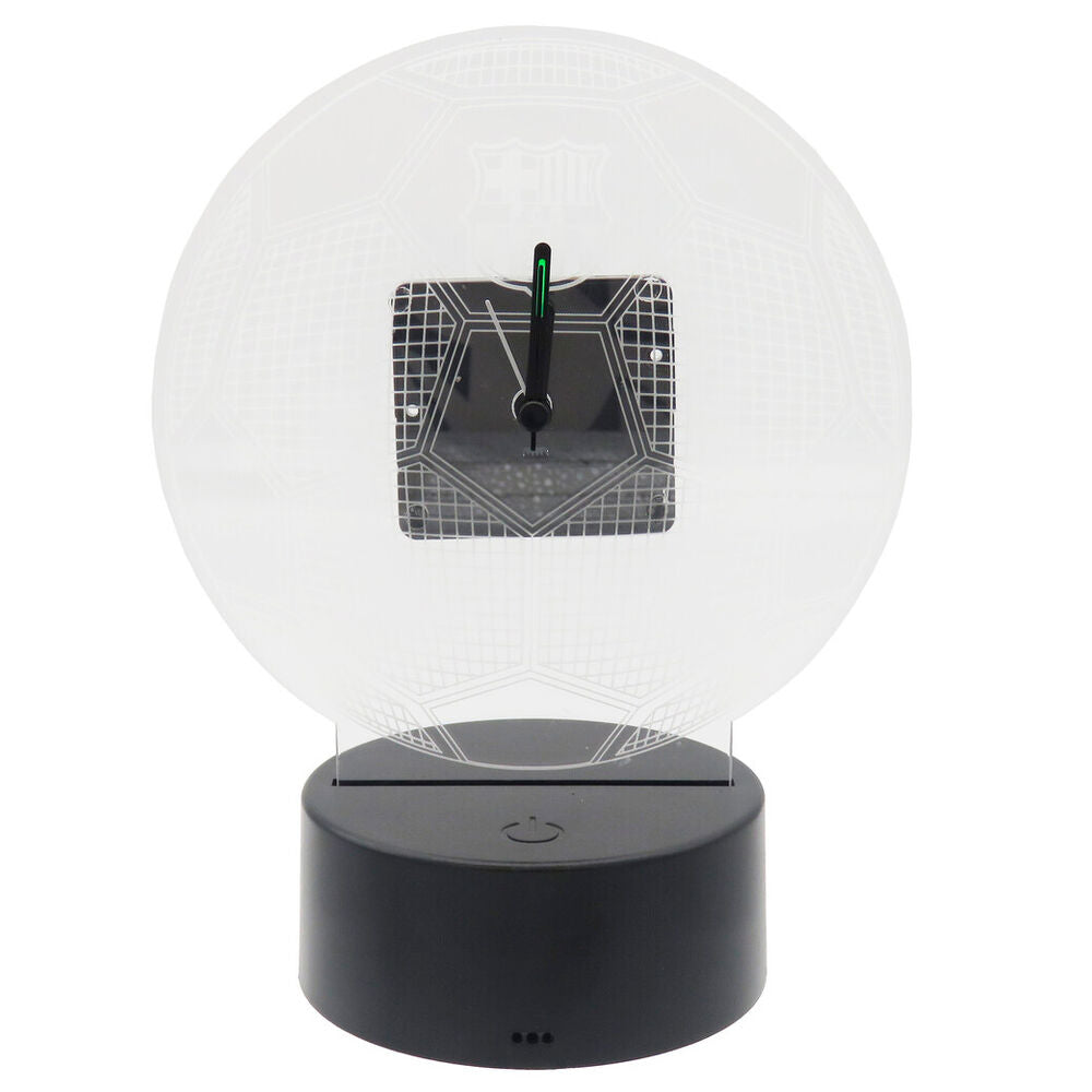 fc barcelona led clock (methacrylate)