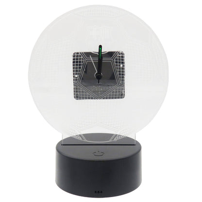 fc barcelona led clock (methacrylate)