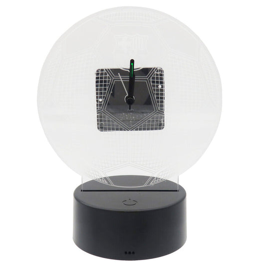 fc barcelona led clock (methacrylate)