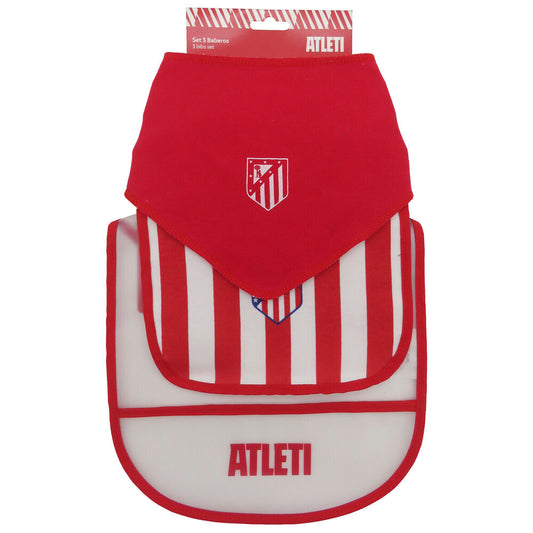 set of 3 atletico de madrid bibs