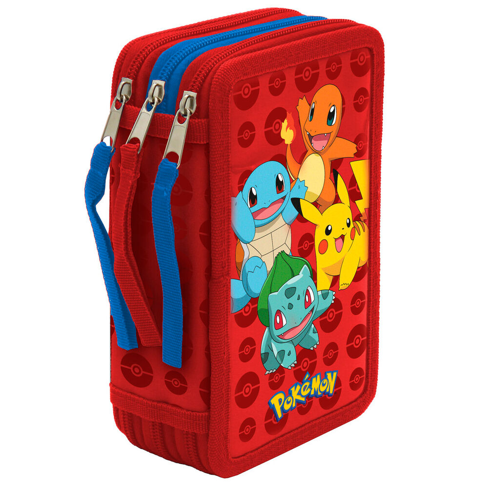 pokemon pencil case 39pcs triple