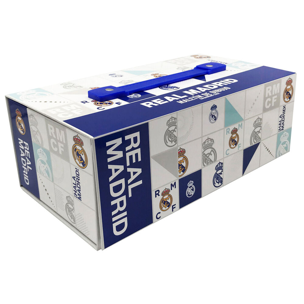 real madrid activity set briefcase
