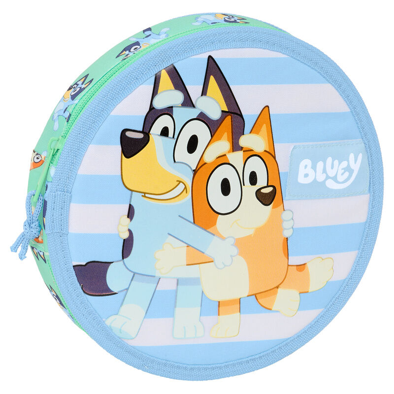 bluey sisters pencil case 18pcs