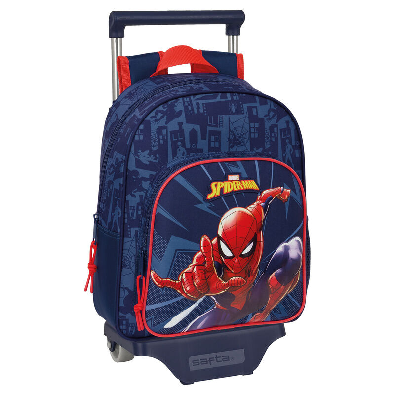 marvel spiderman trolley 34cm