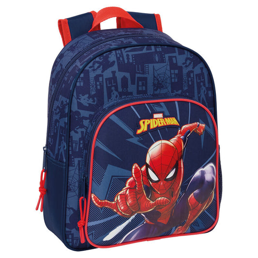 spiderman marvel backpack 33cm adaptable