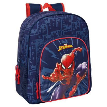 spiderman marvel backpack 38cm adaptable