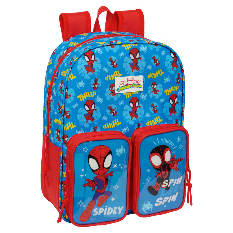 spidey marvel backpack 34cm adaptable