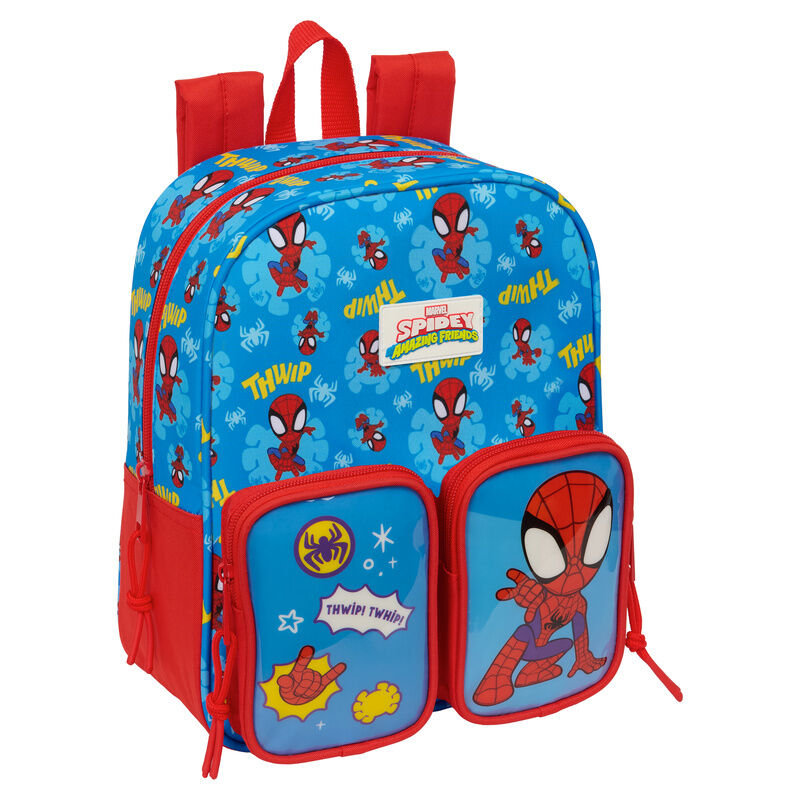 spidey marvel backpack 27cm adaptable