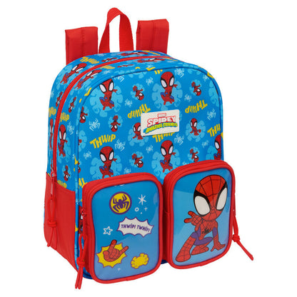 spidey marvel backpack 27cm adaptable