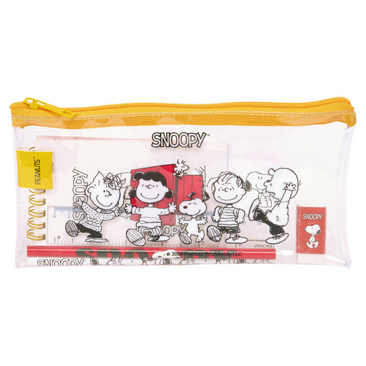 snoopy peanuts activity pencil case