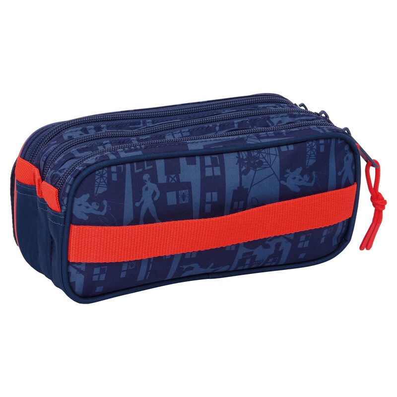 Spiderman Marvel triple pencil case