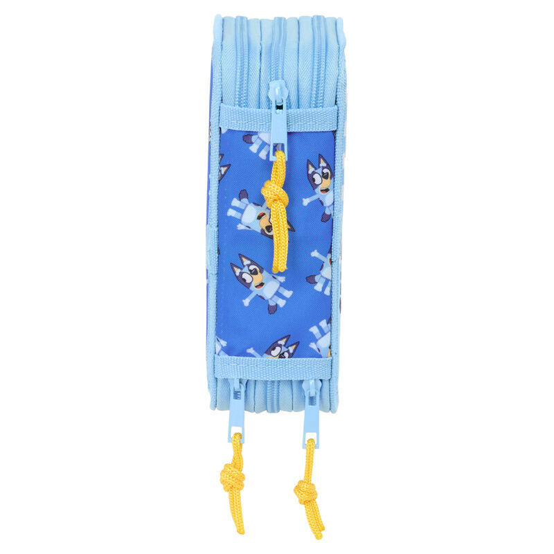 Lets Play Bluey triple pencil case 37pcs
