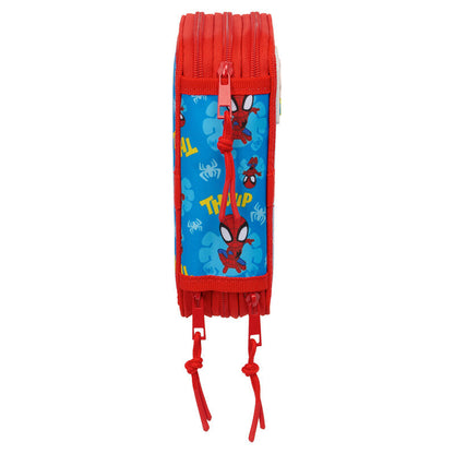 Astuccio triplo per matite Spider Man Marvel 37 pezzi