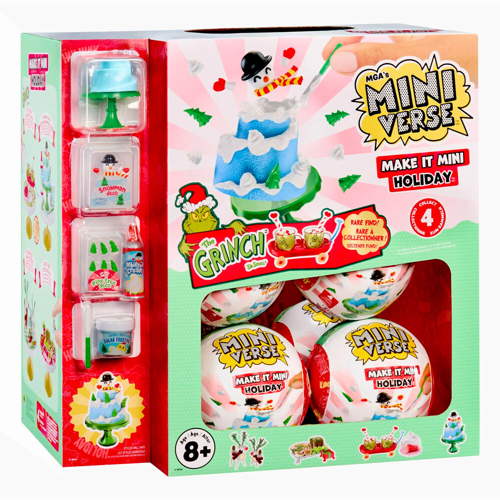 miniverse make it mini holiday wb licensed movie surprise capsule assortment