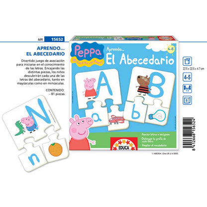 Peppa Pig Alphabet Learning Game