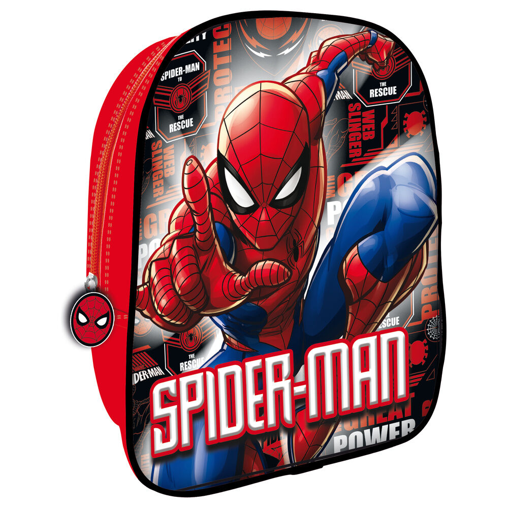 hero spiderman marvel backpack 30cm