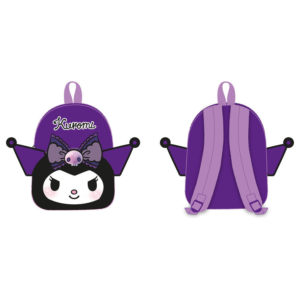 kuromi hello kitty plush backpack 30cm