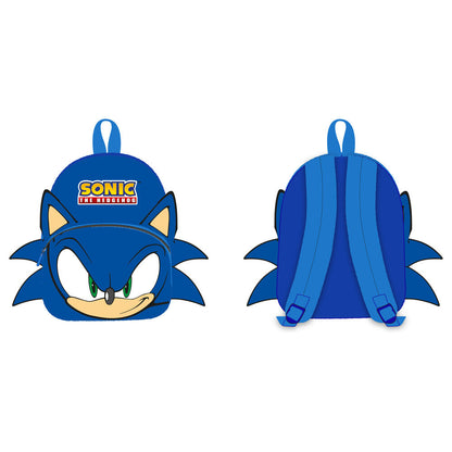 sonic the hedgehog plush backpack 30cm