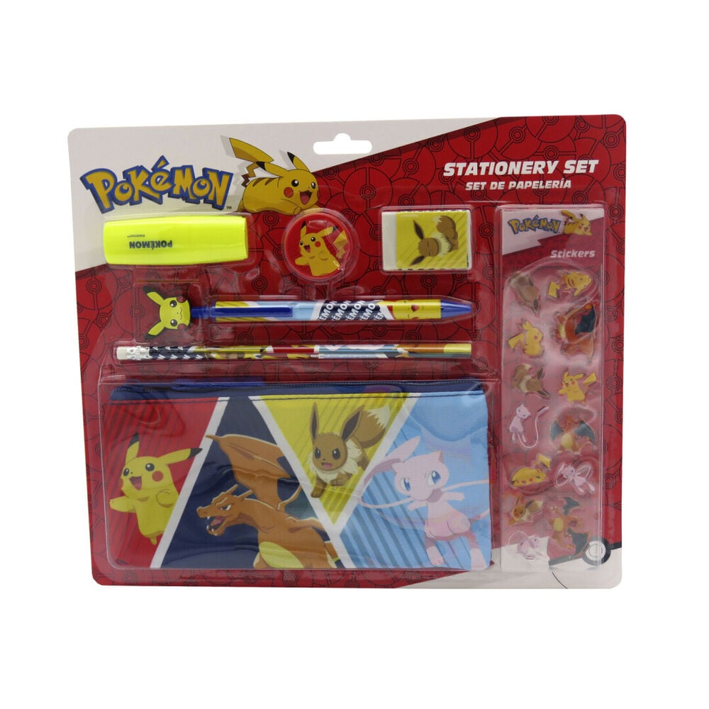 Pokemon stationery blister pack