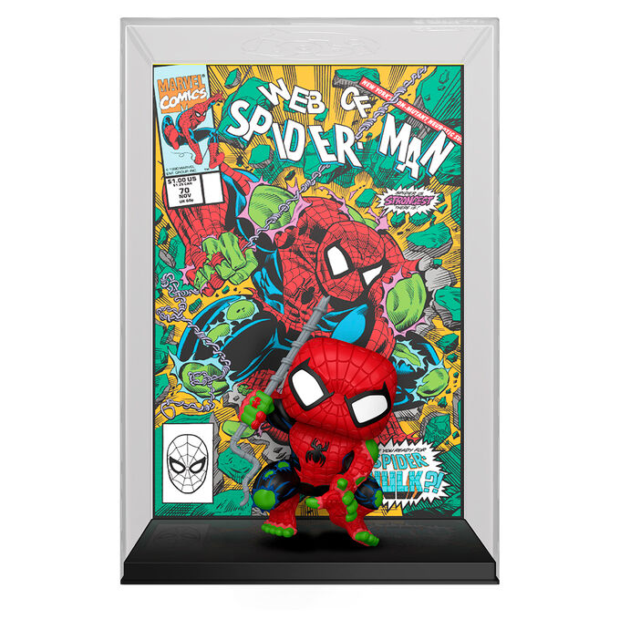 pop figure comic covers marvel web of spider man spider hulk