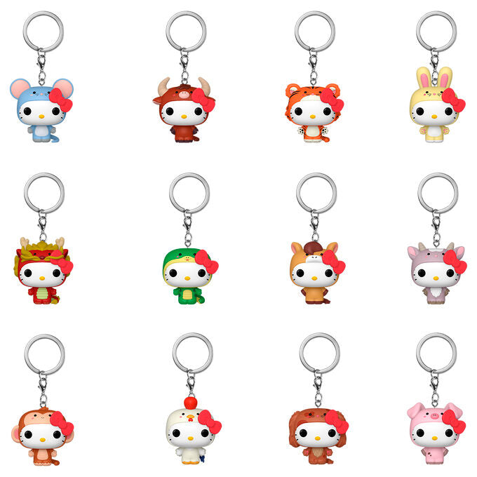 Surtido de llaveros Pocket POP Hello Kitty