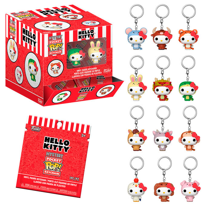 pocket pop hello kitty keychain assortment